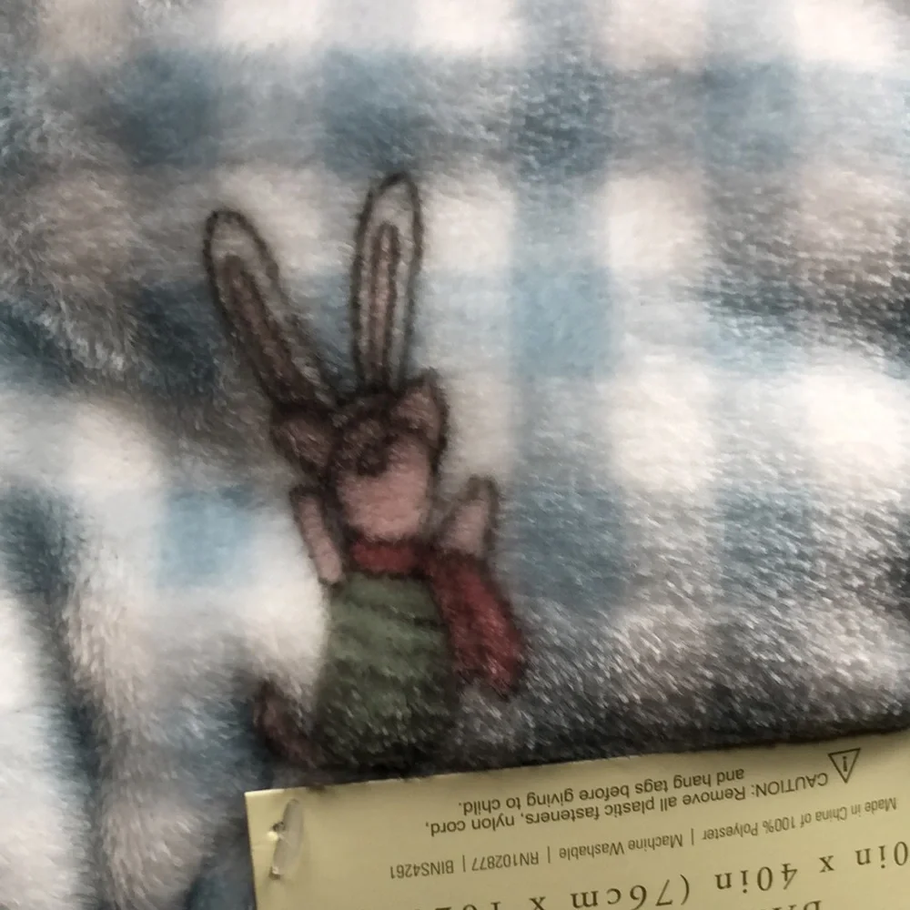 Winnie the Pooh and Friends EASTER Baby Blanket